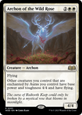Archon of the Wild Rose (WOE-001) - Wilds of Eldraine