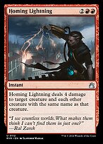 Homing Lightning (RVR-112) - Ravnica Remastered Foil
