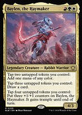Baylen, the Haymaker (BLB-205) - Bloomburrow Foil
