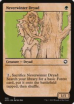 Neverwinter Dryad (Showcase) (AFR-329) - Adventures in the Forgotten Realms: (Showcase) Foil