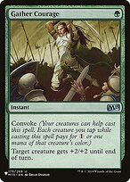Gather Courage (LIST-M15-175) - The List