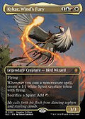 Kykar, Wind's Fury (Borderless) (BLC-091) - Bloomburrow Commander