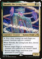 Satsuki, the Living Lore (NEO-235) - Kamigawa: Neon Dynasty