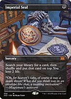 Imperial Seal (Borderless) (2X2-354) - Double Masters 2022