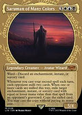Saruman of Many Colors (Showcase) (LTR-328) - The Lord of the Rings: Tales of Middle-earth: (Showcase) (Borderless)