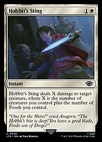 Hobbit's Sting (LTR-020) - The Lord of the Rings: Tales of Middle-earth Foil