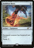 Swiftfoot Boots (WPN-001) - Wizards Play Network 2022 Foil