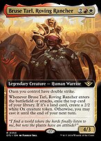 Bruse Tarl, Roving Rancher (Extended Art) (OTJ-350) - Outlaws of Thunder Junction: (Extended Art) Foil