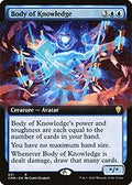 Body of Knowledge (Extended Art) (CMR-631) - Commander Legends: (Extended Art)