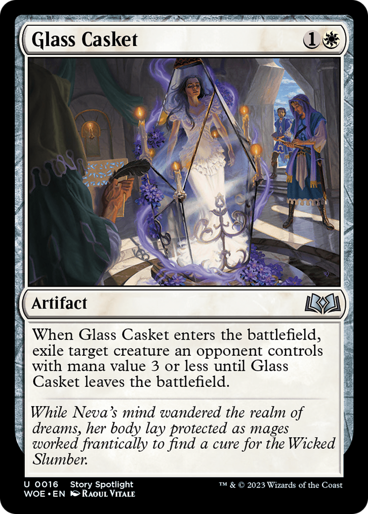 Glass Casket (WOE-016) - Wilds of Eldraine Foil