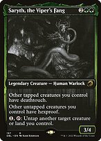Saryth, the Viper's Fang (DBL-197) - Innistrad: Double Feature