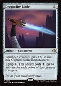 Dragonfire Blade (TDM-240) - Tarkir: Dragonstorm