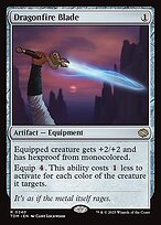 Dragonfire Blade (TDM-240) - Tarkir: Dragonstorm