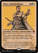 Minsc, Beloved Ranger (Showcase) (AFR-344) - Adventures in the Forgotten Realms: (Showcase)