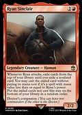 Ryan Sinclair (Surge Foil) (WHO-699) - Doctor Who Foil