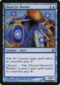 Ghost-Lit Warder (SOK-039) - Saviors of Kamigawa Foil