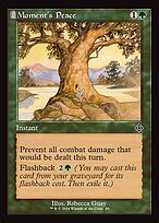 Moment's Peace (LIST-TD0-A80) - The List: (tombstone)