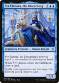 Syr Elenora, the Discerning (ELD-067) - Throne of Eldraine Foil