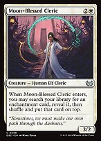 Moon-Blessed Cleric (DSC-069) - Duskmourn: House of Horror Commander
