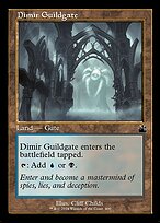 Dimir Guildgate (Retro Frame) (RVR-400) - Ravnica Remastered Foil