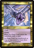 Ice-Fang Coatl (Retro Frame) (MH1-027) - Modern Horizons 1 Timeshifts Foil