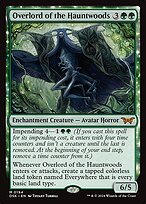 Overlord of the Hauntwoods (DSK-194) - Duskmourn: House of Horror: (enchantment)