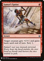 Samut's Sprint (LIST-WAR-142) - The List