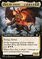 Piru, the Volatile (Extended Art) (MH2-466) - Modern Horizons 2: (Extended Art)