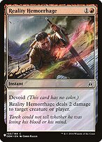 Reality Hemorrhage (LIST-OGW-100) - The List: (devoid)