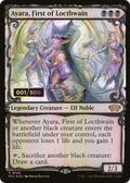 Ayara, First of Locthwain (Serial Numbered) (MUL-143Z) - Multiverse Legends: (Showcase) Foil
