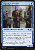 Sage's Row Denizen (M20-073) - Core Set 2020 Foil