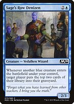 Sage's Row Denizen (M20-073) - Core Set 2020 Foil