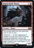 Raging Battle Mouse (PRE-143) - Wilds of Eldraine Promos Foil