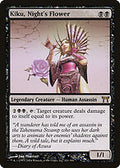 Kiku, Night's Flower (CHK-121) - Champions of Kamigawa Foil