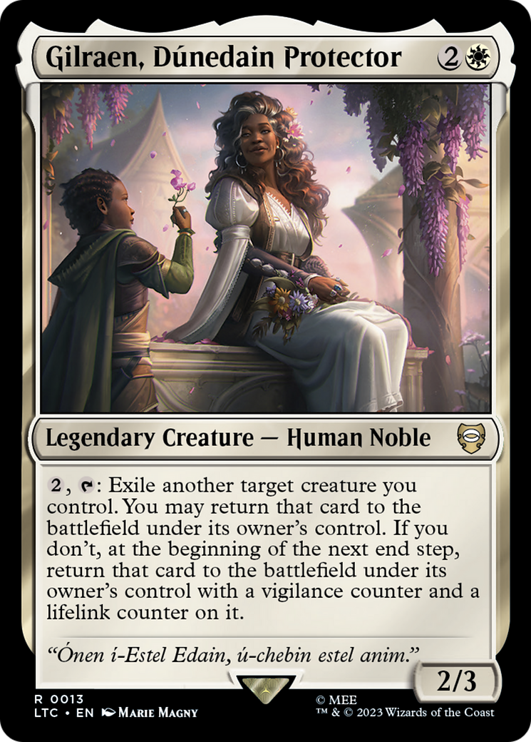 Gilraen, Dunedain Protector (LTC-013) - Tales of Middle-earth Commander