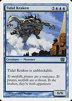 Tidal Kraken (8ED-108) - 8th Edition