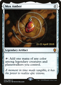 Mox Amber (PRE-224) - Dominaria Promos Foil