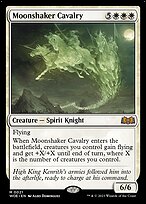 Moonshaker Cavalry (WOE-021) - Wilds of Eldraine Foil