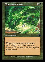 Monstrous Vortex (Retro Frame) (MH3-427) - Modern Horizons 3 Foil