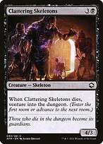 Clattering Skeletons (AFR-093) - Adventures in the Forgotten Realms Foil