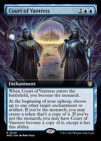 Court of Vantress (Extended Art) (WOC-030) - Wilds of Eldraine Commander: (Extended Art) Foil