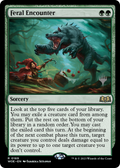 Feral Encounter (PPWOE-169) - Wilds of Eldraine Promos