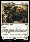 Archangel of Tithes (PPOTJ-002) - Outlaws of Thunder Junction Promos