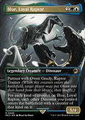 Blue, Loyal Raptor (Borderless) (REX-008) - Jurassic World Collection