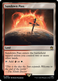 Sundown Pass (Surge Foil) (WHO-901) - Doctor Who Foil