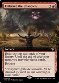 Embrace the Unknown (Extended Art) (OTC-064) - Outlaws of Thunder Junction Commander: (Extended Art)