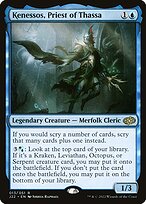 Kenessos, Priest of Thassa (J22-013) - Jumpstart 2022