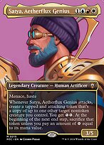 Satya, Aetherflux Genius (M3C-015) - Modern Horizons 3 Commander Foil