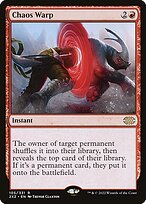 Chaos Warp (2X2-105) - Double Masters 2022 Foil