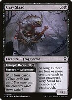 Gray Slaad (CLB-129) - Commander Legends: Battle for Baldur's Gate